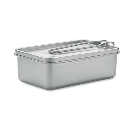 КУТИЯ ЗА ХРАНА TAMELUNCH, СРЕБЪРНА