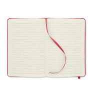 ТЕФТЕР А5 С ЛАСТИК NOTE RPET, ЧЕРВЕН