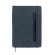 ТЕФТЕР А5 С ЛАСТИК RINBOOK, ТЪМНО СИН