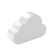 АНТИСТРЕС ОБЛАК CLOUDY, БЯЛ
